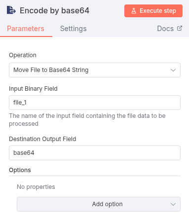 The Extract From File node attempting to process multiple binary files, with its limitations for this task clearly visible in the single input field.